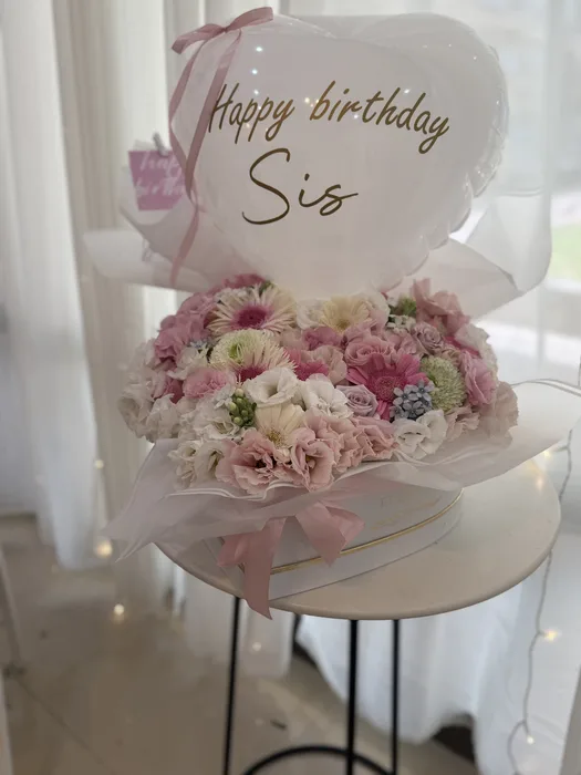 מארז לב פרחים MY HEART גודל L