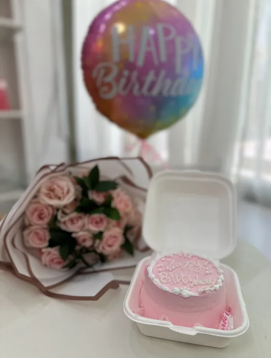 עוגת בנטו ורודה